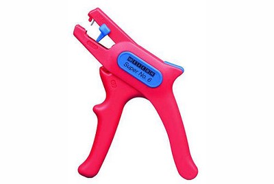 WEICON Abisolierzange No.5 bis 1000 Volt blau/rot
