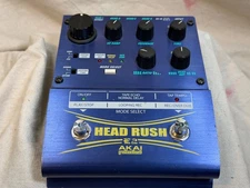 Akai E2 Head Rush Delay Looper Guitar Effects Pedal