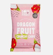 Soul Fruit Freeze Dried Dragon Fruit Crisps 20g-10 Pack