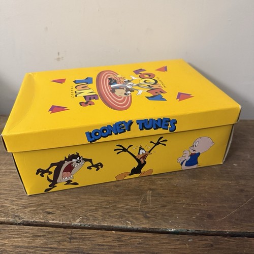 Vintage 1990er Looney Tunes Sneakers NUR SCHUHKARTON Bugs Bunny Taz Daffy Duck WB - Bild 5 von 7