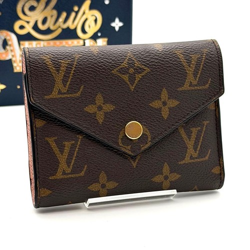 Louis Vuitton Monogram Portefeuille Victoire Rose Wallet