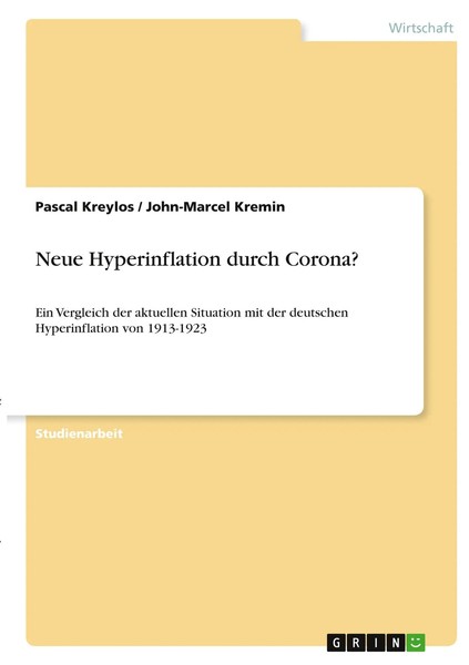 Pascal Kreylos (U. A.) | Neue Hyperinflation Durch Corona? | Taschenbuch (2021)-image
