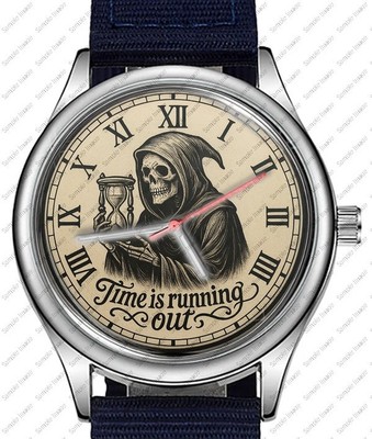 Grim Reaper Gothic Trendy 38mm Face Wrist Watch