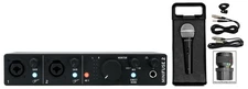 Arturia Minifuse 2 Black 2x2 USB MIDI Audio Recording Interface+Headphones