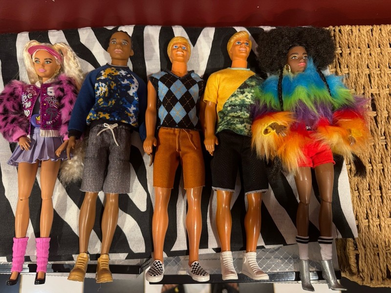barbie and ken doll lot
