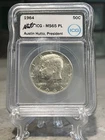 1964 Kennedy Half Dollar MS65 PL - TOP POP - POP 1 IN EXISTENCE - PRESIDENT ICG