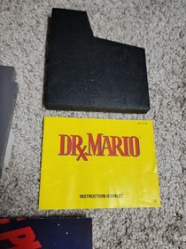 Dr. Mario (Nintendo NES, 1990) COMPLETE CIB Authentic Tested & Cleaned! Nice