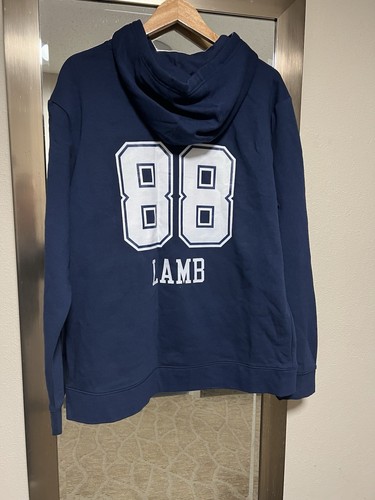 Dallas Cowboy Cee Dee Lamb Hoodie Adult XL - New With Tags - Picture 4 of 4