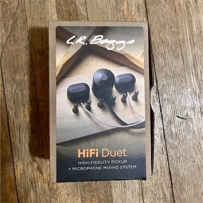 L.R. Baggs HiFi Duet High-Fidelity Pickup + Microphone Mixing System Black