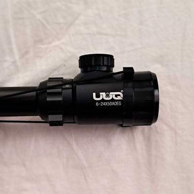 UTG 6-24X50AOEG 6-24x Variable Rifle Scope 24x Max 50mm Objective Black