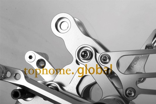 Juego de estribaciones traseras plateadas CNC CNC 94 93 para Honda CBR900RR CBR893RR 1992-1995 - Imagen 8 de 8