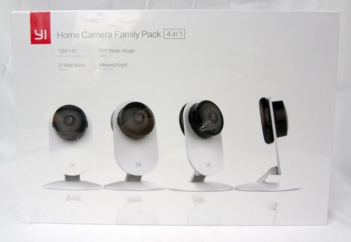 Brand New YI 4 Piece Home Wide Angle Security Video Camera S