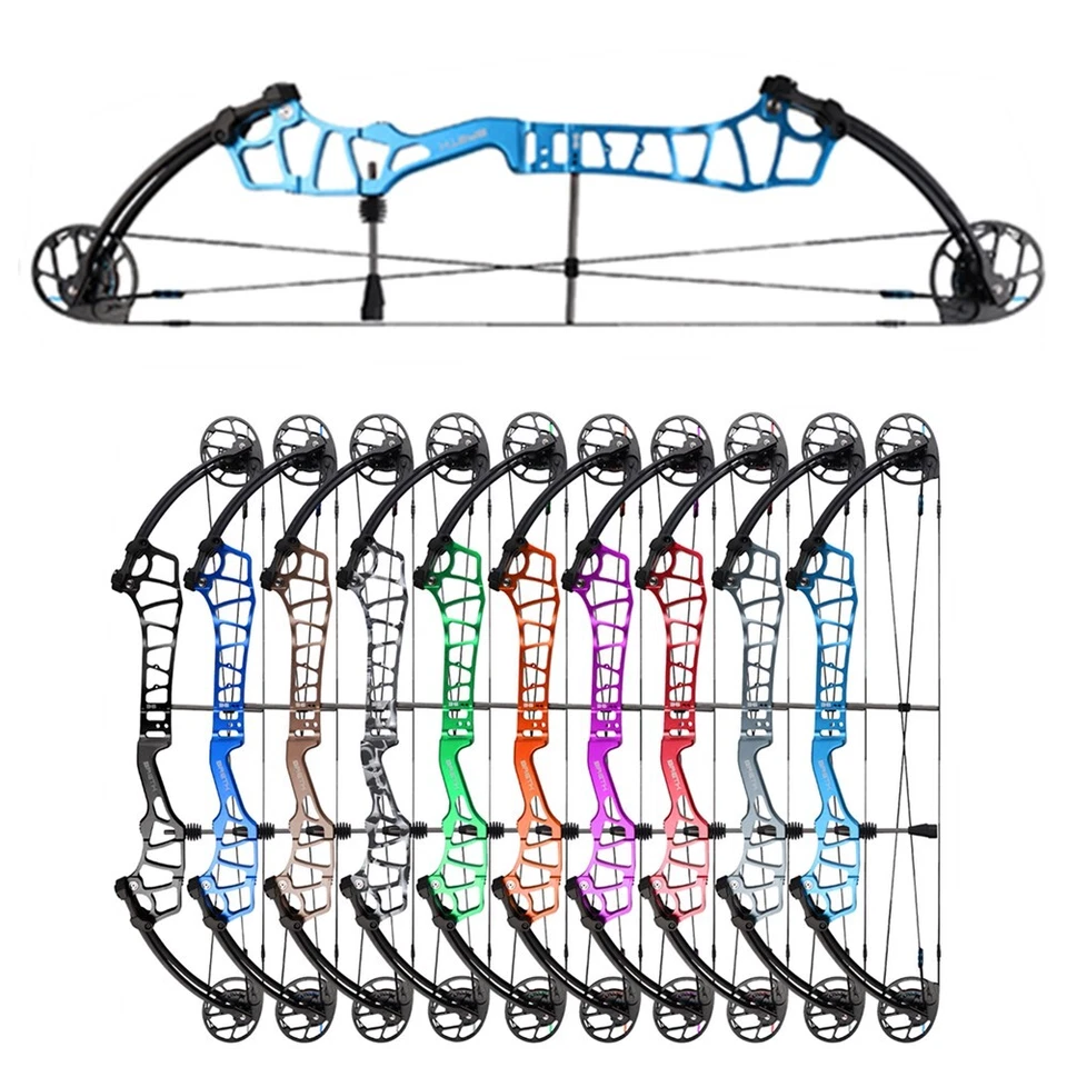 Target Compound Bow Archery 40-60lbs 330FPS RH LH Let-off 75% Hunting Shooting - Image 3 of 4