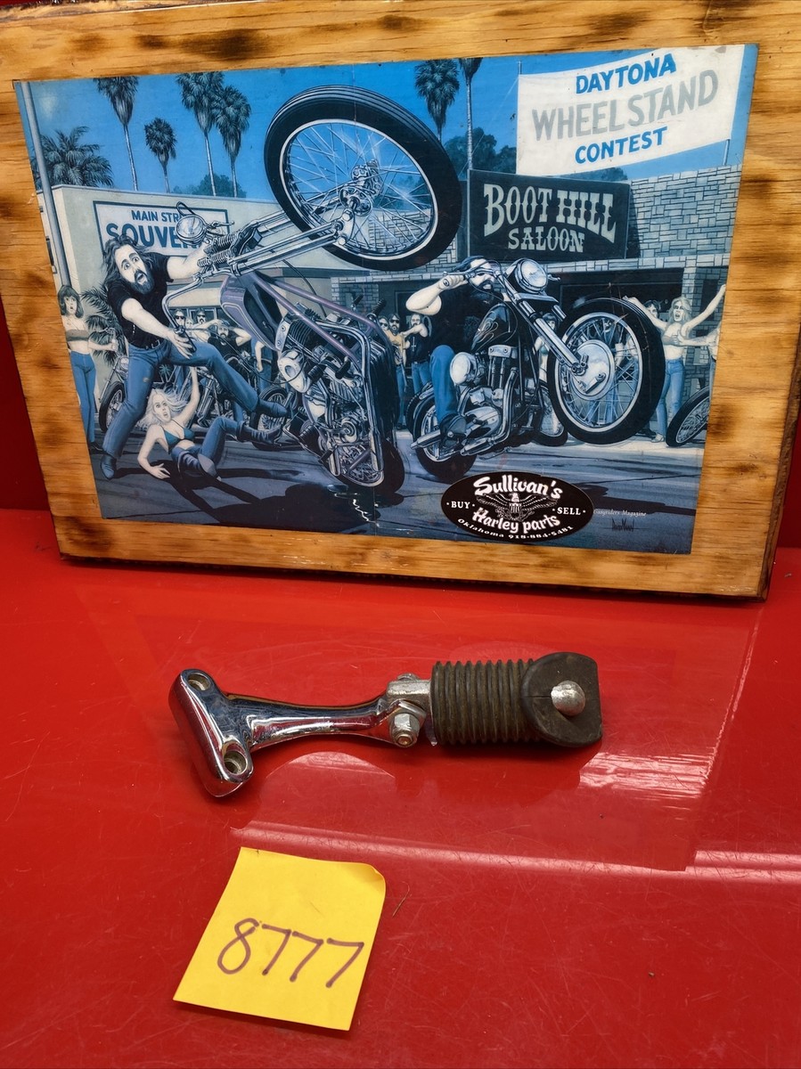 Harley Evo Sportster Left Foot Peg Mount Mid Control XL 1991-03