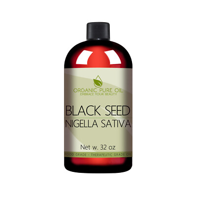 32 OZ EGYPTIAN BLACK CUMIN SEED OIL 100% PURE ORGANIC UNREFINED COLD PRESSED 