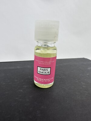 Bath And Body Works Paris Amour Home Fragrance Oil 0.33 Fl Oz Rare