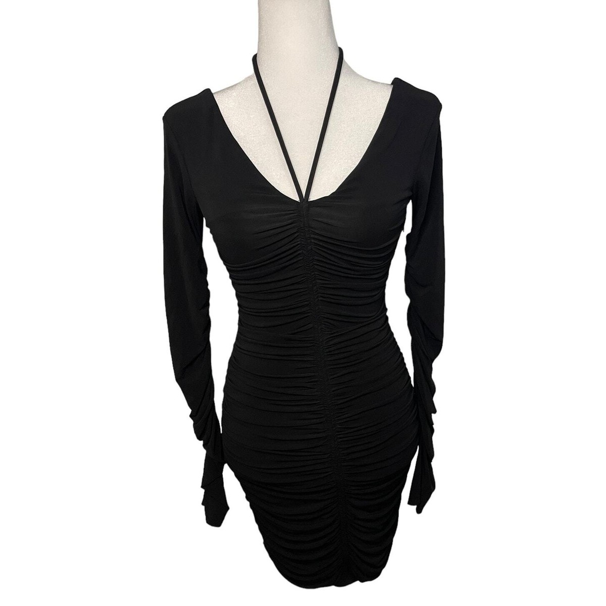 sachin and babi light blue dress Buy Women's Dresses Black Ruched Halter Neck Online main image 1