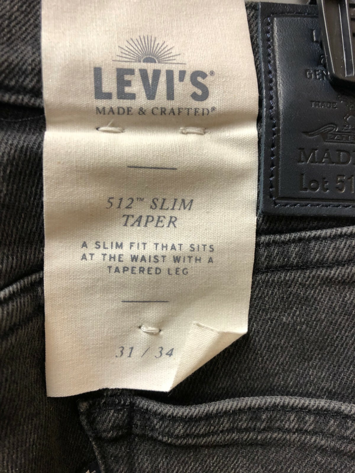 levi's men's 512 gusset commuter