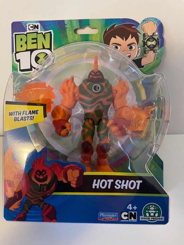 BEN 10 HOT SHOT NEW ACTION FIGURE Toy Figure. New and Sealed. UK Seller.