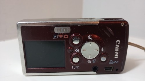 Canon PowerShot Digital IXUS i5 / SD20 5.0MP Digital Camera - Rare Garnet - Picture 3 of 8