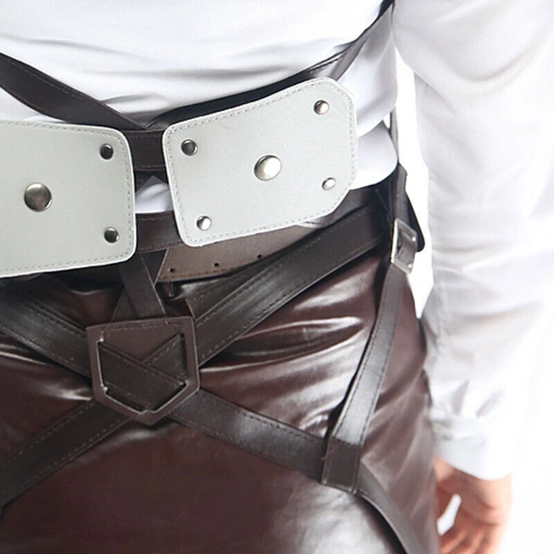 Attack On Titan Mikasa·Ackerman Cosplay Disfraz Correa Conjunto Accesorios Foto 3 de 4