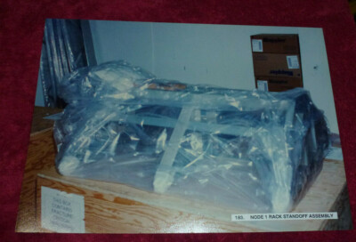 NASA International Space Station Construction Photo Node Rack Standoff ...