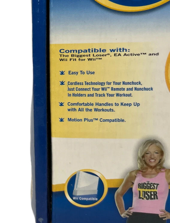 NEW Wii The Biggest Loser Jump Rope Nintendo Wii Fit Compatible w/ Motion Plus - Image 3 of 4