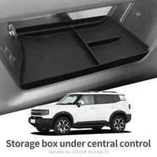 for Chery Jetour T-1 2024 2025 Center Console Lower Storage Box Car Tray TPE