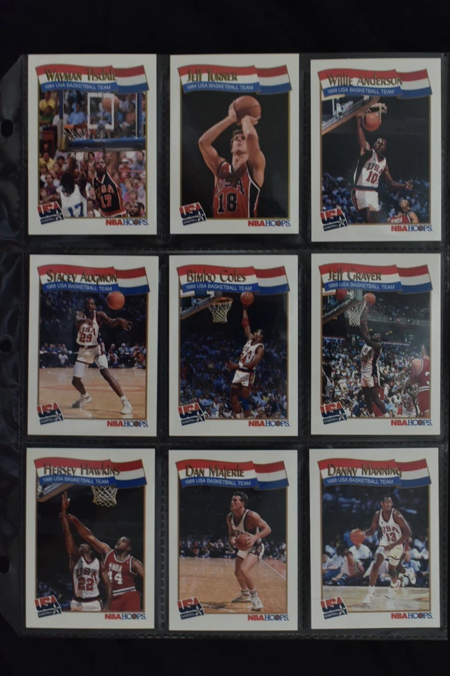 Полный набор баскетбольных карточек США nbahoops No557 — No588 - Изображение 3 из 4