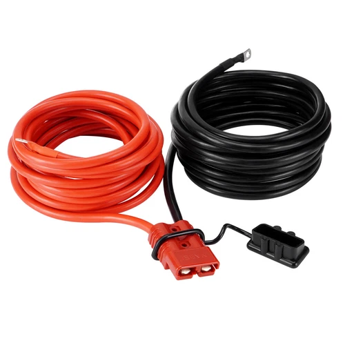 24 FT Quick Disconnect Winch Power Cable, 2 Gauge 2 AWG Wiring For Winch Trailer - Picture 12 of 22