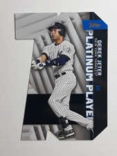2021 Derek Jeter Black /299 Topps Series 1 Platinum Players Die Cut NY Yankees