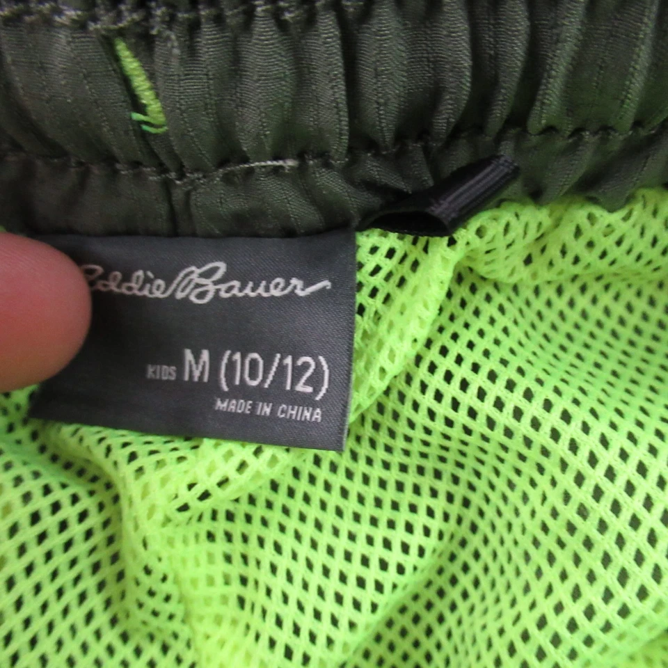 Pantalones Cortos Eddie Bauer Niños Medianos Traje de Baño Bolsillos Informales Ligeros Elásticos Foto 4 de 4