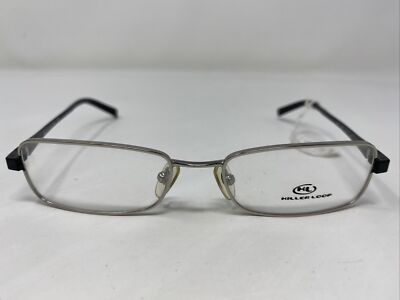Killer Loop 7575 1004 52-17-135 Silver Metal Full Rim Eyeglasses Frame EA40