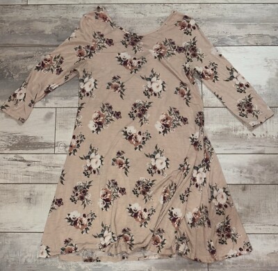 pink dress rue 21 Rue 21 Cute flowy pastel pink dress Rue21