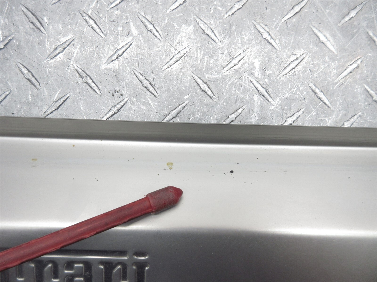 2008 Ferrari F430 Spider 68146500 RH Right Passenger Side Door Kick Step Plate