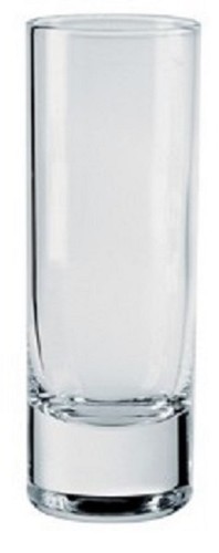 6 Borgonovo Indro Vodka Shot 60 ml Tequila Sambuca Shooter Drink Glass Bar - Picture 1 of 2