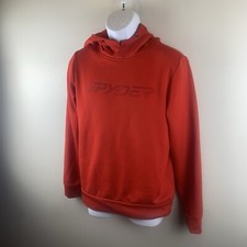 Spyder Red Unisex Logo Hoodie Size S With Some Wear See Images
