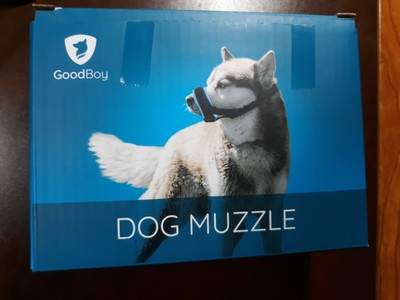 good boy dog muzzle