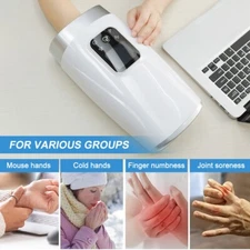 Hand Massage Electric Hand Massager w/ Heat, Compression, Pressure Point Therapy