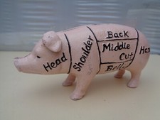 Fantastic Model of a PIG bearing the cuts of pork Money Box