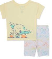 Star Wars Girls Short Sleeve Pajama Sleep Set