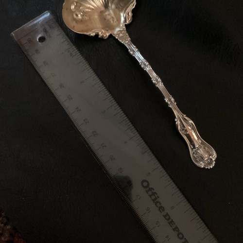 Antike Whiting Imperial Queen Sterlingsilber Suppenkelle Monogramm 5,5" siehe Bild - Bild 8 von 10