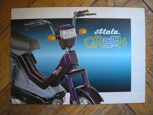 Atala Green LL 2m RL RC moped datasheet Sales Brochure Prospekt moto | eBay