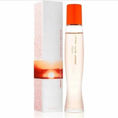Avon Summer White Sunset Eau De Toilette En Vaporisateur  1.7 oz - 50 ml