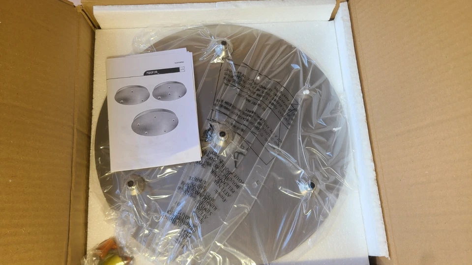 Tech Lighting 700FJR4S 4 Port Canopy - Satin Nickel - Image 2 of 3