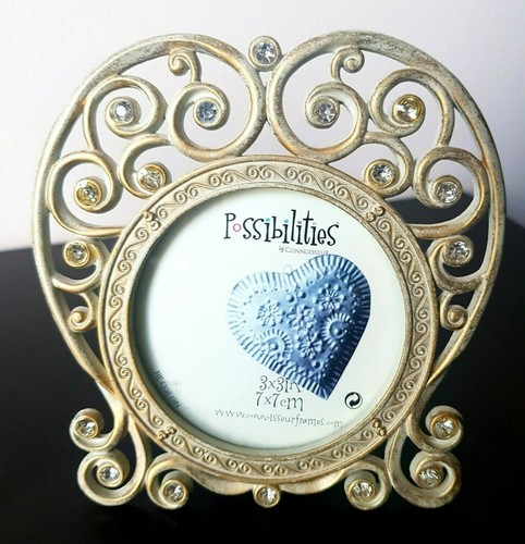 Vintage Connoisseur Possibilities 2 photo frames. Rectangle and Round shapes. - Picture 3 of 5