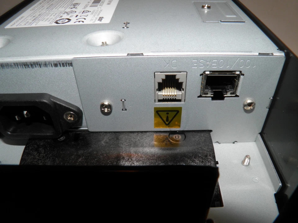  Star TSP100 Thermal POS Receipt Printer Ethernet w Power Cord Model 143LAN - Image 3 of 4