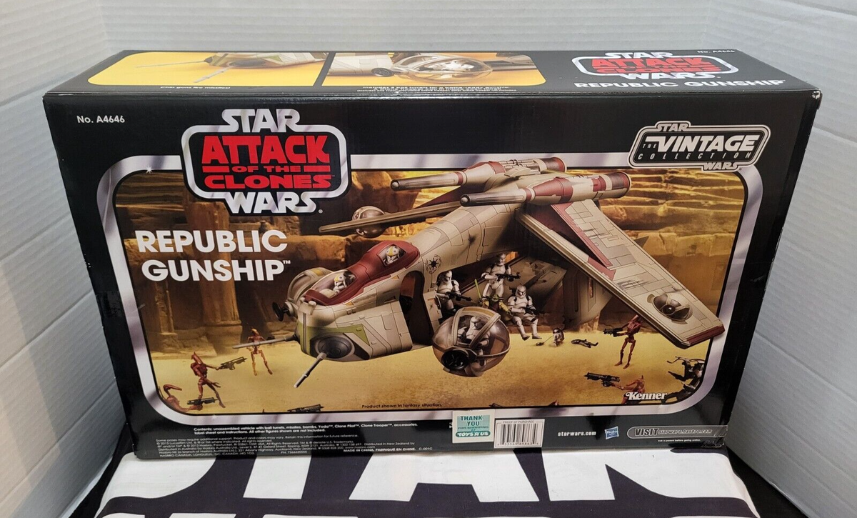 Republic Gunship STAR WARS The Vintage Collection TRU Exclusive MIB NEW #2  D1