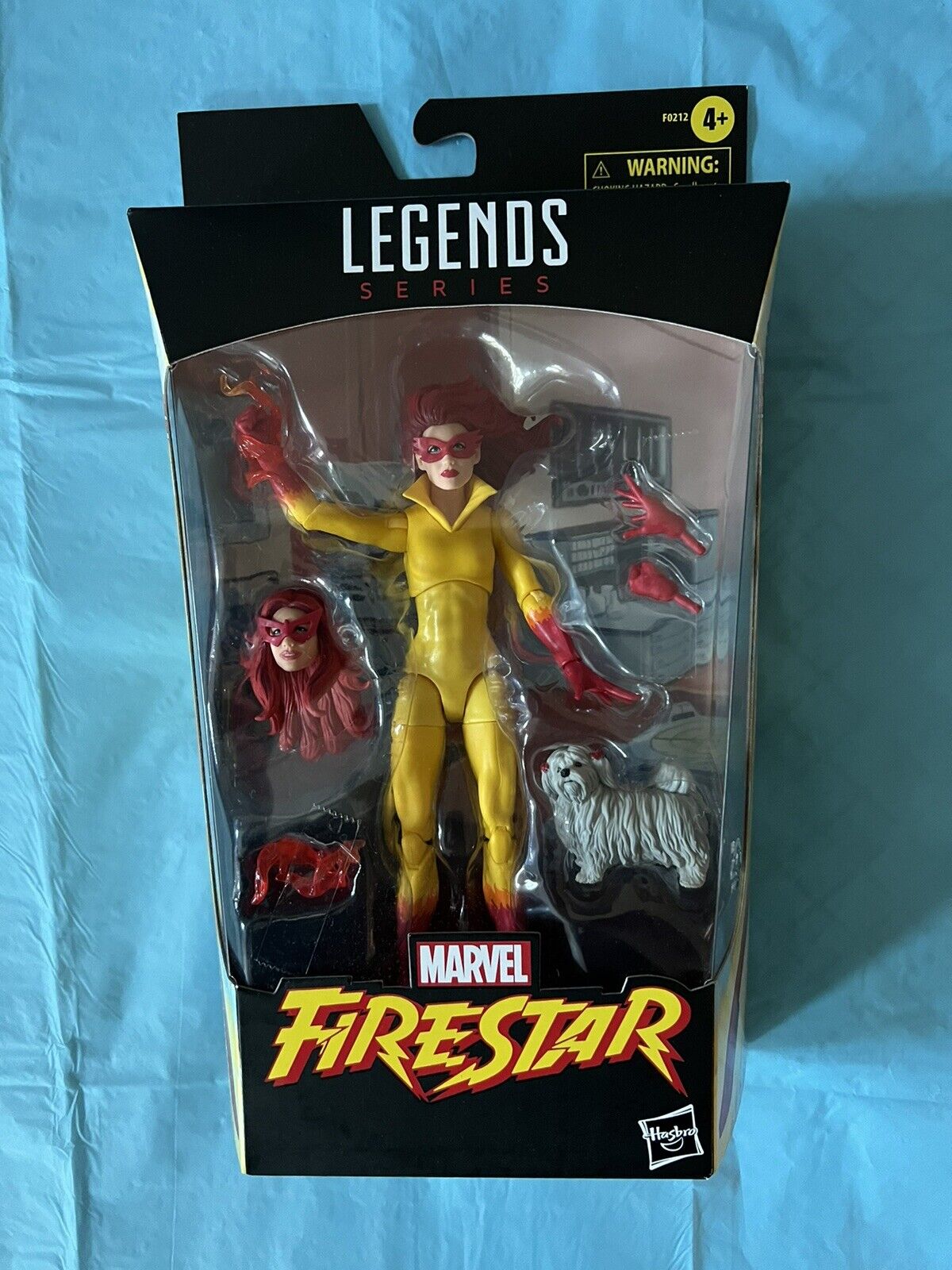 2021 Marvel Legends Firestar with Ms. Lion 6-inch Action Figure by Hasbro