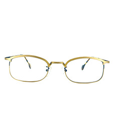 L.a.Eyeworks AKIO 451 Eyeglasses Sunglasses Frames Gold Rectangular Modern 135